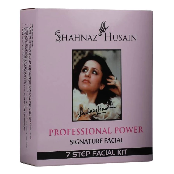 Shahnaz Husain Professional Power Signature Facial 7 Step Facial Kit, 63 g-1.webp